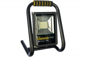 Светодиодный прожектор переносной  GLANZEN FAD-0015-30 (30 Вт, 6000 К, SIP)